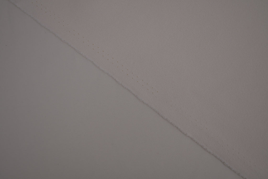 Crepe Stretch Fabric for Bridal & Evening Dresses - Ivory