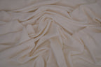 Crepe Stretch Fabric for Bridal & Evening Dresses - Ivory