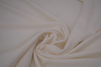 Crepe Stretch Fabric for Bridal & Evening Dresses - Ivory