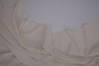 Crepe Stretch Fabric for Bridal & Evening Dresses - Ivory
