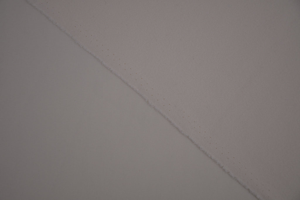 Crepe Stretch Fabric for Bridal & Evening Dresses - Ivory