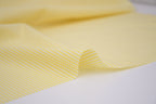 Gingham Checks Yarn-Dyed Cotton Fabric - Butter Yellow
