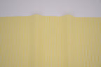 Gingham Checks Yarn-Dyed Cotton Fabric - Butter Yellow