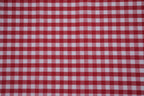 Gingham Checks Yarn-Dyed Cotton Fabric -  Heritage Red