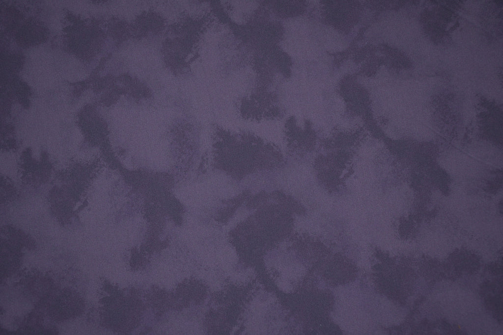 Tie dye Cotton Spandex Knit Jersey Fabric - Misty Plum