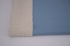 Denim Teddy Sherpa Fleece Fabric - Light Blue