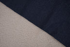 Denim Teddy Sherpa Fleece Fabric - Medium Blue