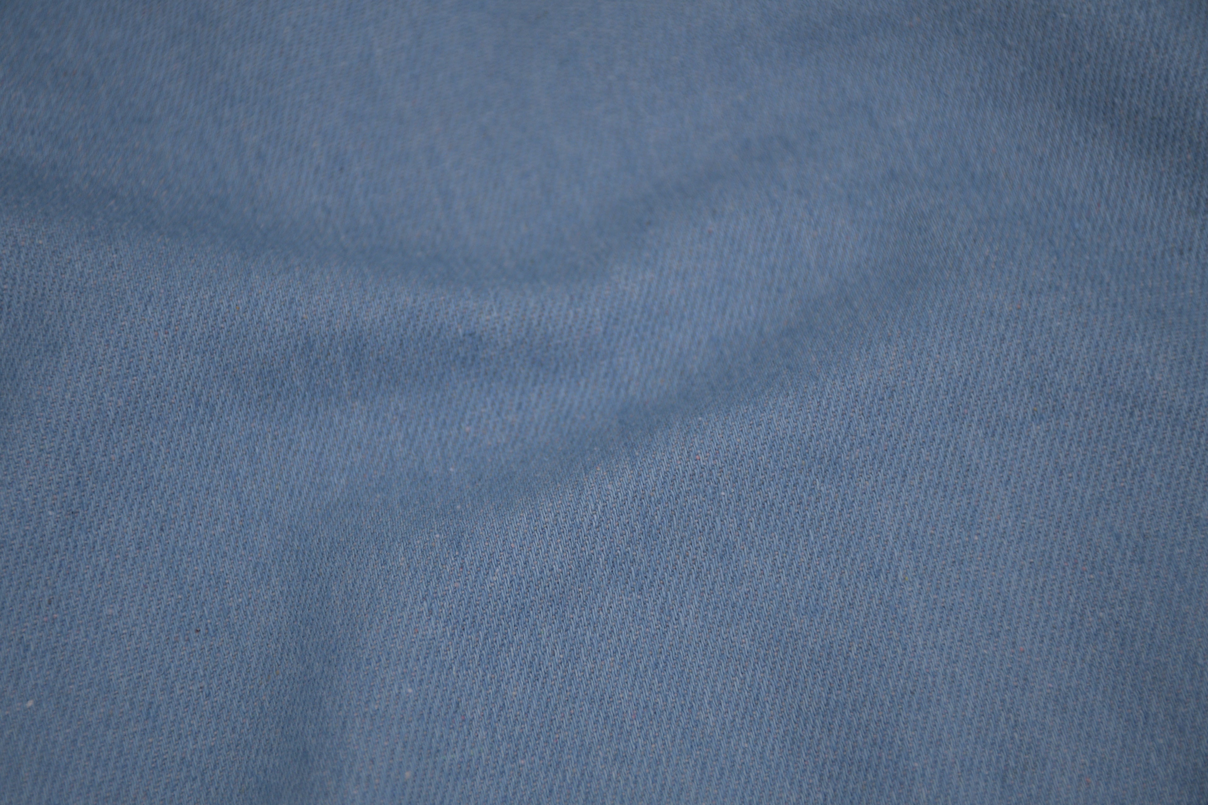 Denim Teddy Sherpa Fleece Fabric - Light Blue