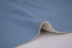 Denim Teddy Sherpa Fleece Fabric - Light Blue