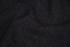 Denim Teddy Sherpa Fleece Fabric - Black