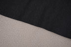 Denim Teddy Sherpa Fleece Fabric - Black
