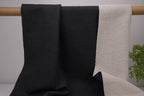 Denim Teddy Sherpa Fleece Fabric - Black