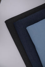 Denim Teddy Sherpa Fleece Fabric - Light Blue